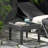 Outdoor Antibes Wicker Side Table,Accent Table,Grey
