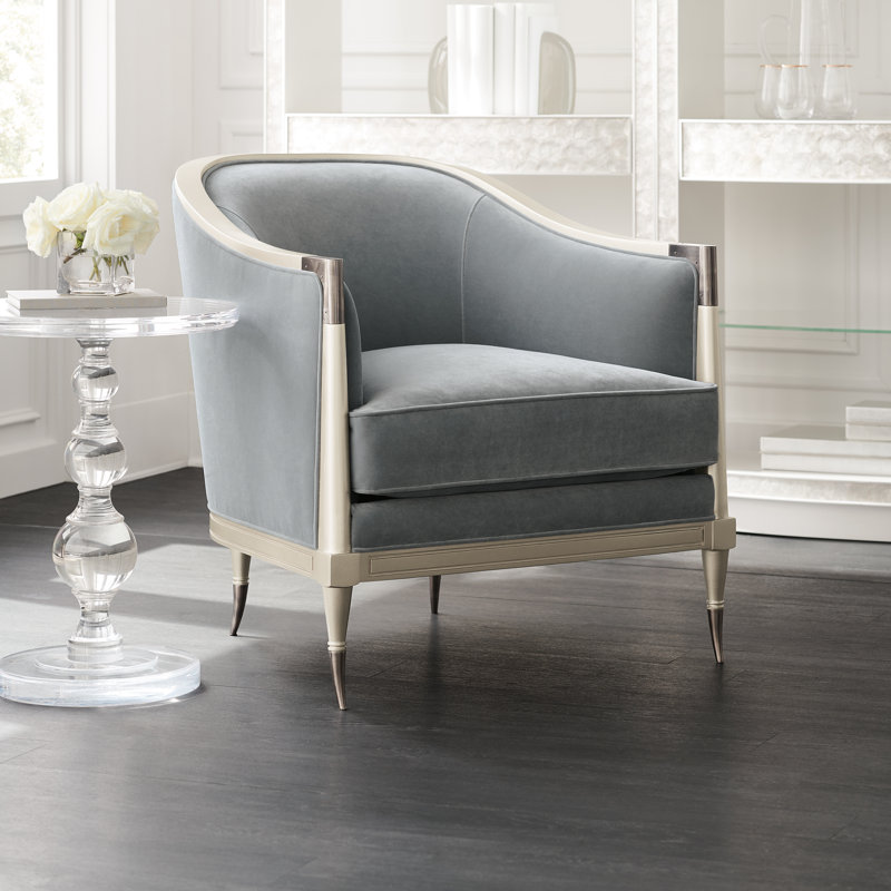 Upholstered Barrel Chair
