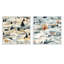 Hamda - Ensemble de 2 collage paysage carré-101860366-101860367