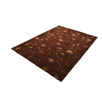Malorca Hand Tufted Brown Rug