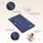 Whisper Organic Certified Organic Twin Flat Sheet Only - 100% Organic Cotton Sheets With Luxurious Soft And Breathable 300 Thread Count Sateen Weave Finish - Gots & Fairtrade Certified (Twin, Navy)-117442422-117442424