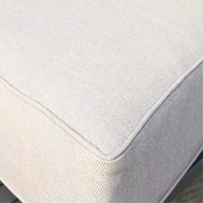 Outdoor Wicker 6-Person Sofa Set With Cushions, Fully Assembled, Light Gray