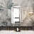 Recessed Bathroom Mirror Cabinet With Adjustable Shelf - 16X24 Inch, White Metal Frame, Modern Framed Adjustable, Contemporary Style-209628599