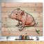 « sourire porc », impression-34272794-34272793