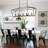 Krisleigh 7 - Light Black Kitchen Island Pendant