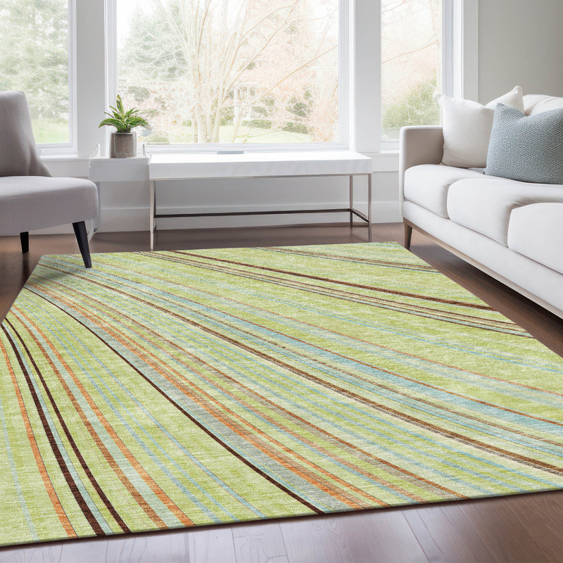 Tapis en aloès Prisco lavable à la machine de qualité supérieure, Rectangulaire 8 pi x 10 pi