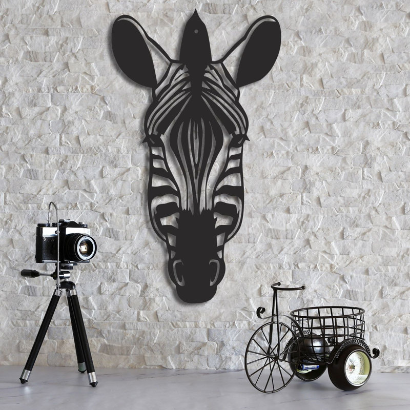 Elegant Decorative Wooden Wall Accessory, Black, 14.6 x 25.6 inches | 100% MDF, Thickness: 0.3 inches | Stylish Home Décor for Living Room, Bedroom & Office, Adds a Modern Touch to Any Space