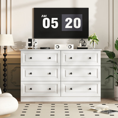 47.2'' W 6-drawer Double Dresser