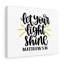 Light Shine - Wrapped Canvas Print-1265365685