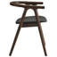 Chaise en cuir et bois Henry-109729063
