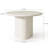 44.9" Round Concrete Finish Dining Table