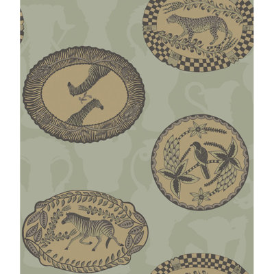 Ardmore Animal Print Wallpaper Roll