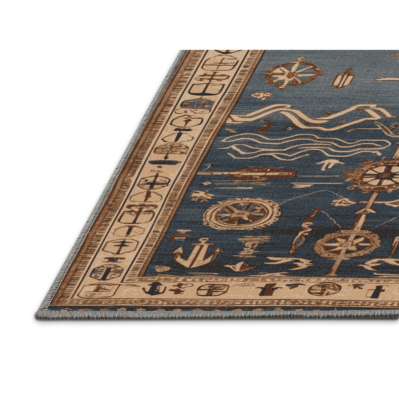 Machine Washable Turkish Gray Area Rug, Rectangle 8' x 12'
