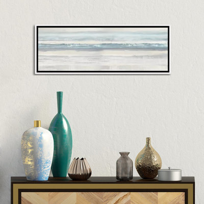 «Boundless Aqua», reproduction d'art sur toile encadrée