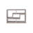 Adamsville Geometric Bookcase-737277186-737277185