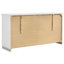 Commode 6 tiroirs Clapp blanc ultrabrillant
