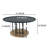 Hammel Round Black Tray Top Coffee Table