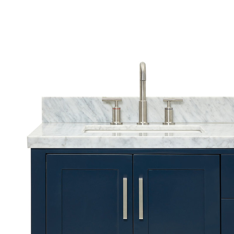 Magnolia Bath Vanity Rectangular Basin S073DCWRV, Midnight Blue