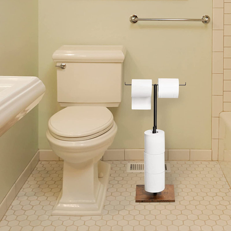 Free Standing Toilet Paper Holder