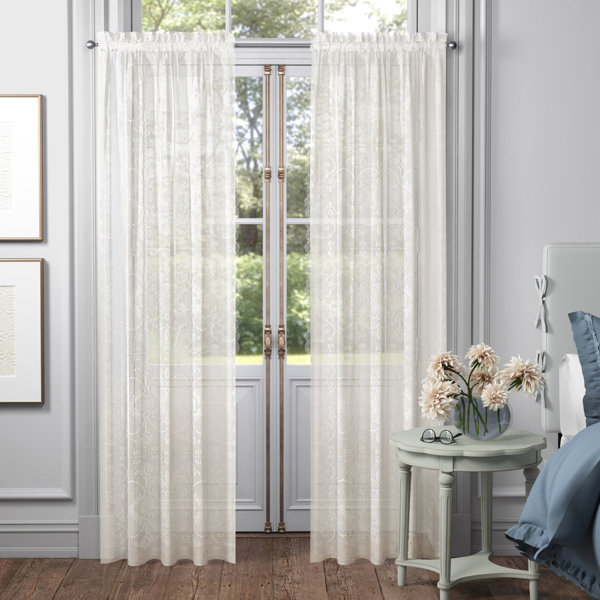 Ivory Lace Curtains