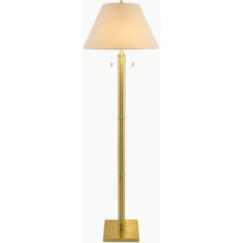 Lampe sur pied Fonville, Taupe