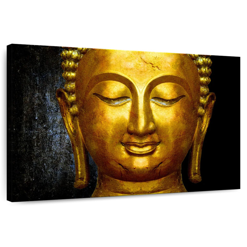 'Large Buddha Face, 16" H x 24" W