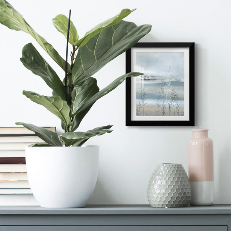 Soft Seagrass -Framed Print