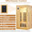 1 - Person Low Emf Far Infrared Sauna