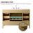 48“ Bathroom Vanity – Sink with Engineered Stone Top, Pre-drilled for Widespread Faucets, Solid Wood Frame & Drawers, Fully Assembled and Ready for Installation-117215513-117215516