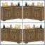 Buffet de porte de grange Farmhouse