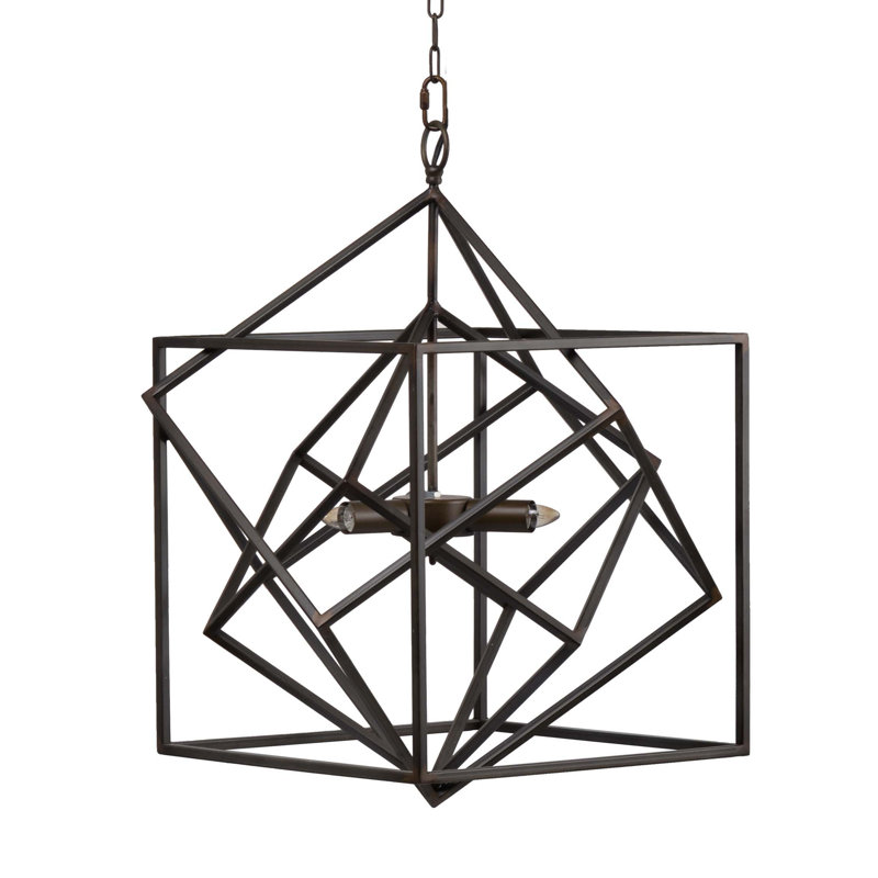 Lustre en métal 3 lumières, luminaire suspendu avec chaîne réglable pour le vestibule de la salle à manger de la cuisine, ampoule non incluse