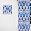 «Ikat Harmony Embrace» - Rideau rétro - Velours obscurcissant - 1 panneau-107611517