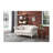 Cozy Transitional Flared Arm Loveseat-339547229