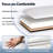Tarsus Linen Upholstered Storage Bench-1759220999