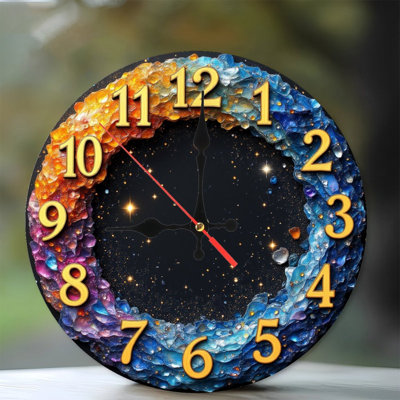 Texture de l'horloge cosmique galaxie