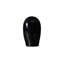 Emerging Face Sculpture, Gel Coat Black, Small