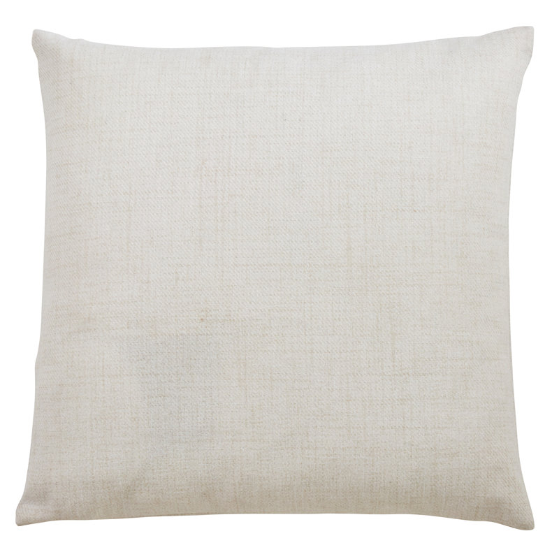 White Polyester Christmas Tree Pillow Cover with LED Lights