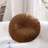 PUMPKIN SEAT Velvet Round Decorative Pillow for Sofa Decor (18-Inch)-1243417638