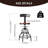 Frumie Swivel Adjustable Height Counter Stool-962105221-984700720