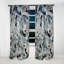 Rideau géométrique occultant Cowen - mosaïque Boho - 1 panneau-1048998403