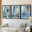 Impasto II - reproduction sur mesure encadrée de qualité supérieure - 3 pièces-1167691235-1167691261