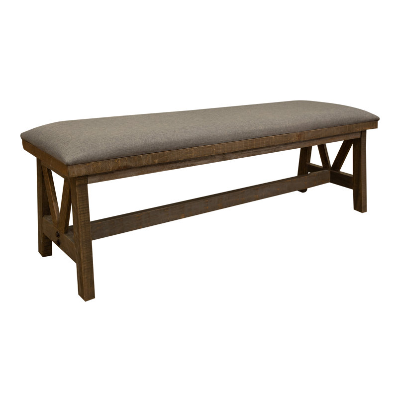 Banc de salle à manger Sabetha, Gris