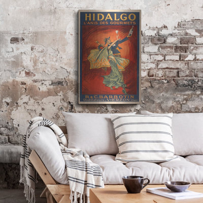 « Danseuses d’Hildago » par Vintage Posters, décoration murale en métal, 61 cm x 91 cm