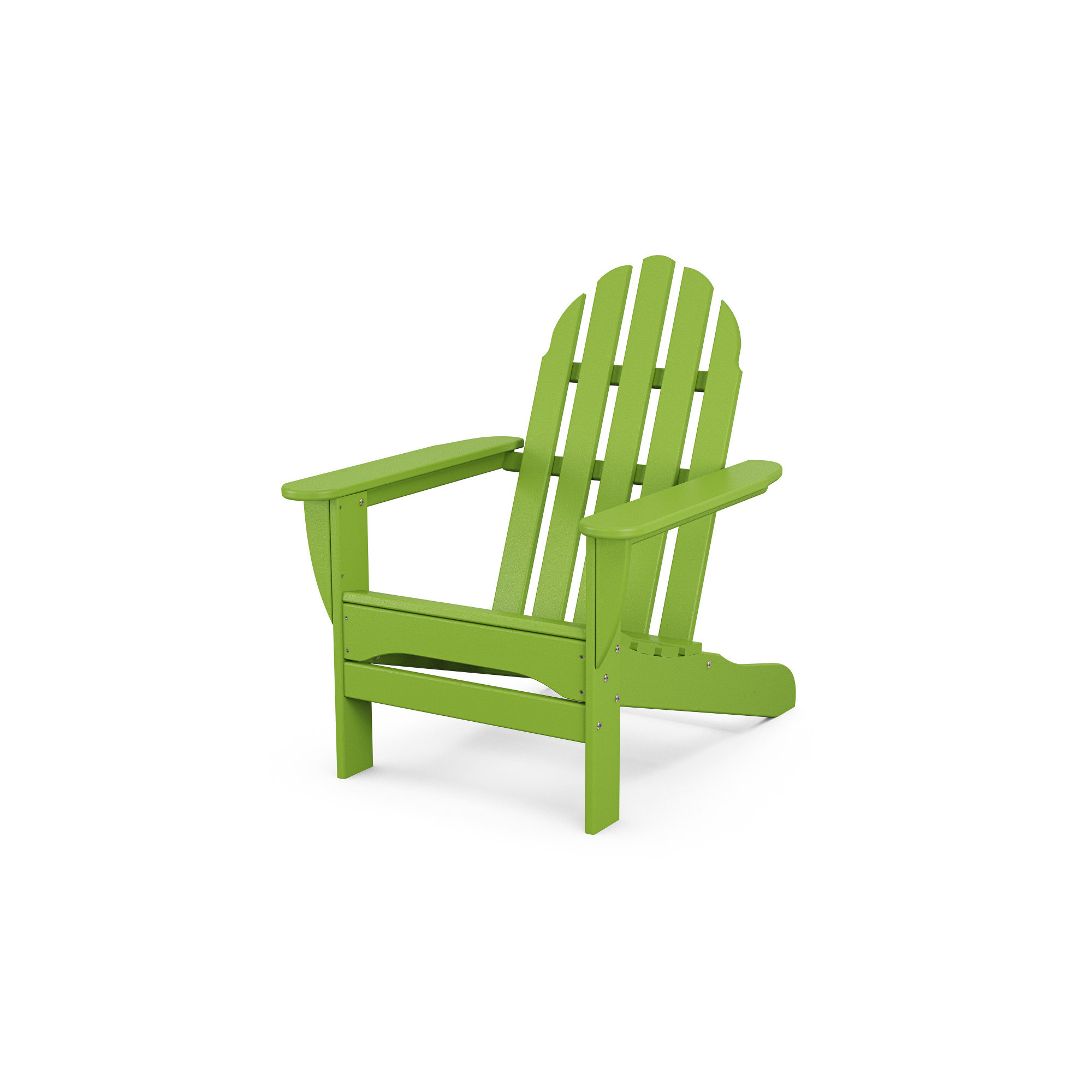 POLYWOOD Classic Adirondack Chair, Lime