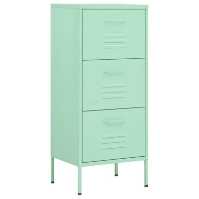 Storage Cabinet Freestanding File Cabinet with Drawers for Office Steel by Inbox Zero