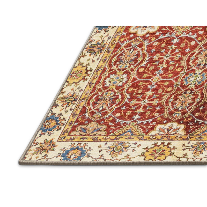 Abstract Indoor Rug, Rectangle 7' x 10'