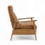 Fauteuil inclinable à accoudoirs en bois-15549685