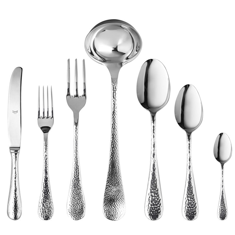 Epoque Flatware Set - 51 Pieces - Stainless Steel, Silver
