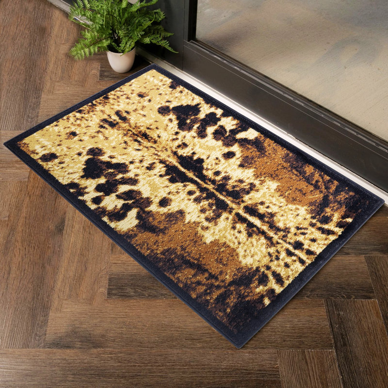Tapis rectangulaire, tapis pour chambre à coucher, bureau et salon, Tapis de couloir 2 pi 7 po x 7 pi 3 po