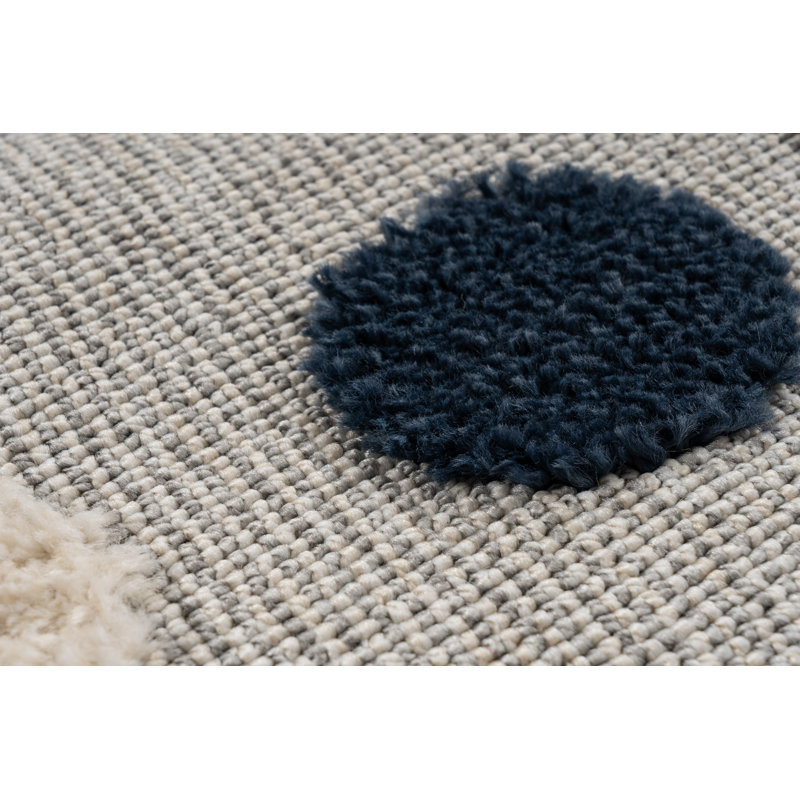 Camus Animal Print Area Rug, Round 133cm